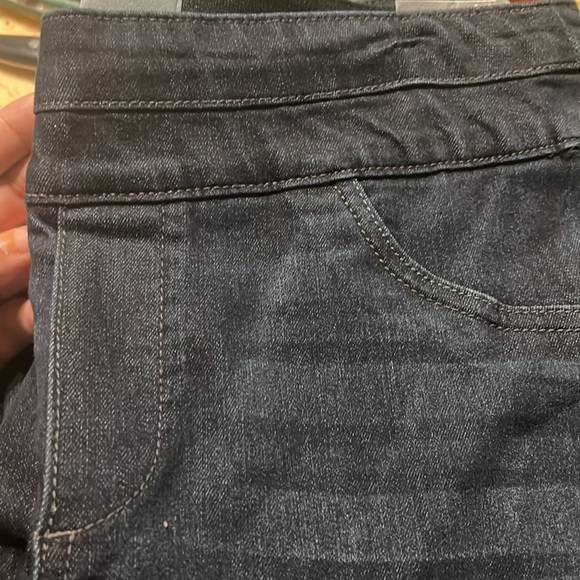 #24 ☑️Wit & Wisdom /Democracy Indigo HighRise Itty Bitty Boot Ab Solutions Jean - Picture 5 of 15